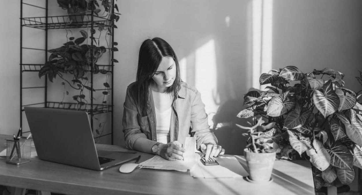 Teilnehmer während eines interaktiven Leadership-Webinars