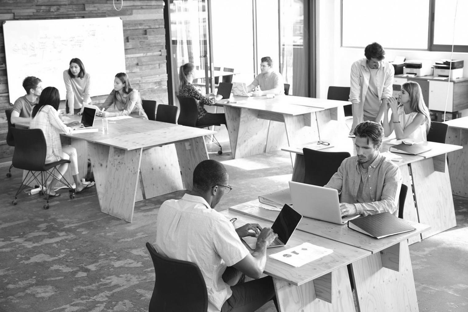 Engagierte Teilnehmende in interaktiver Webinar-Session